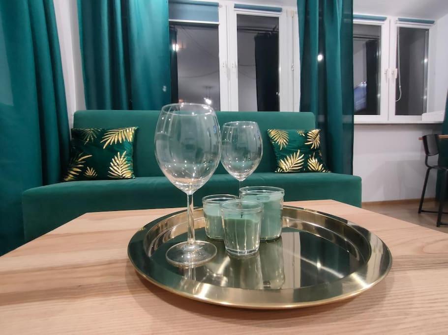 شقة Apartament Szmaragdowy Centrum وارسو المظهر الخارجي الصورة